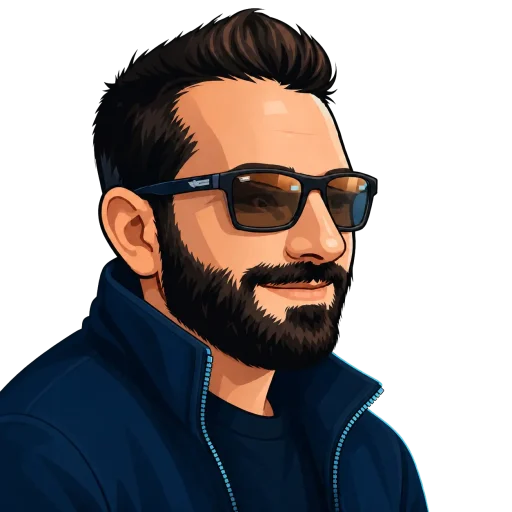 Ritratto illustrato di Andrea Castelli